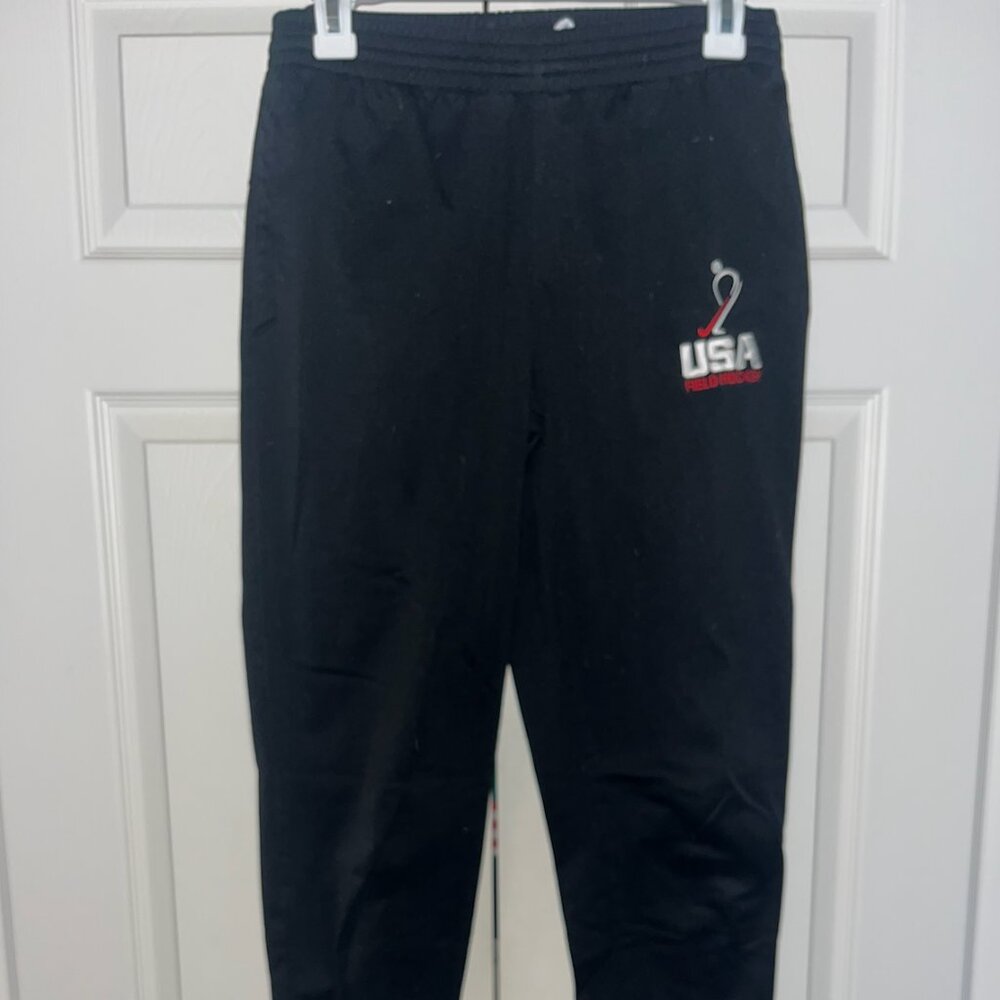 USA Field Hockey - Black Sweatpants